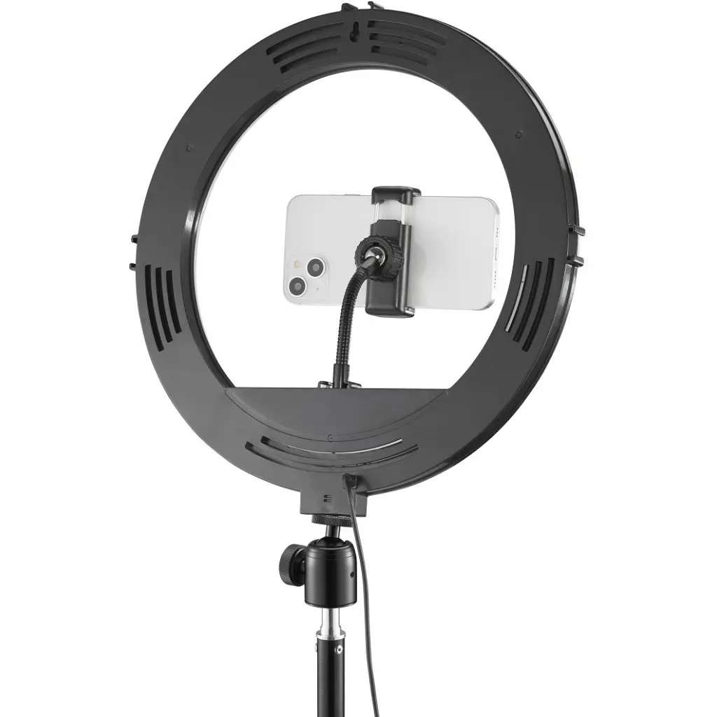 Набір блогера Hama Smartphone Tripod Steady-120 V2, 185см, Bluetooth, LED ring (00004659) - фото 12