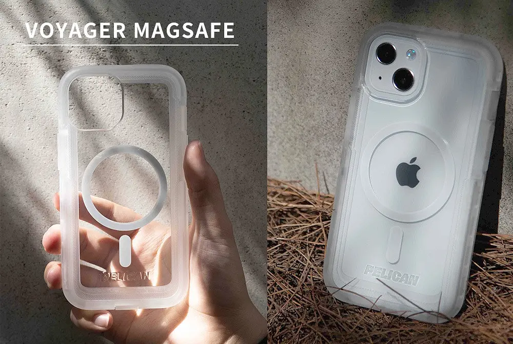 Противоударный чехол для iPhone 15 Plus/14 Plus Pelican Voyager MagSafe аналог OtterBox Defender с клипсой - фото 8