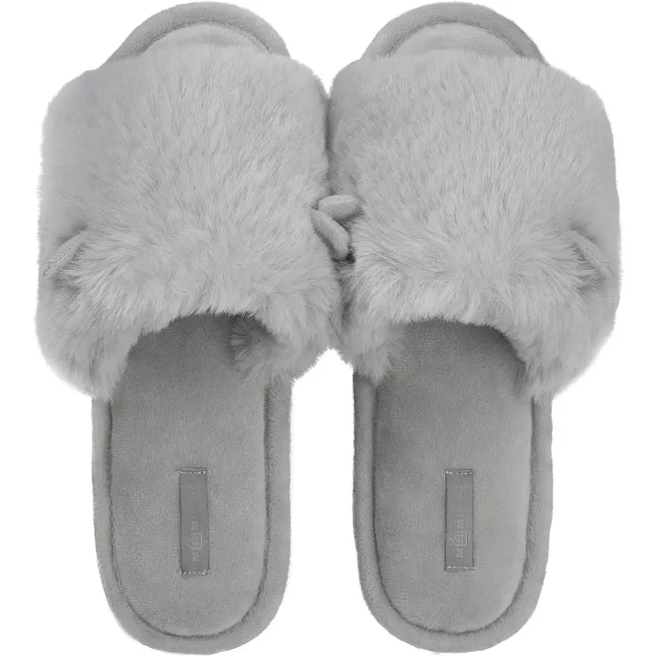 Кімнатні капці MBM My Home Nana розмір 40-41 світло-сірі (SL-03 40-41 LIGHT GRAY) - фото 2