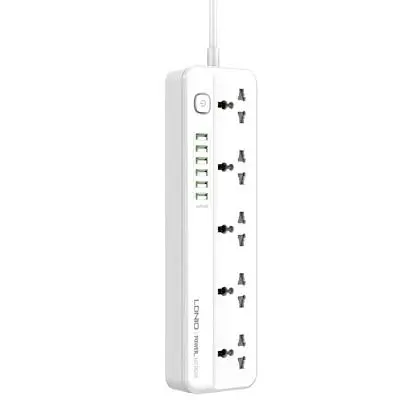 Мережевий фільтр живлення LDNIO (SC5614) 5роз. 3USB 2м (SC5614) - фото 2