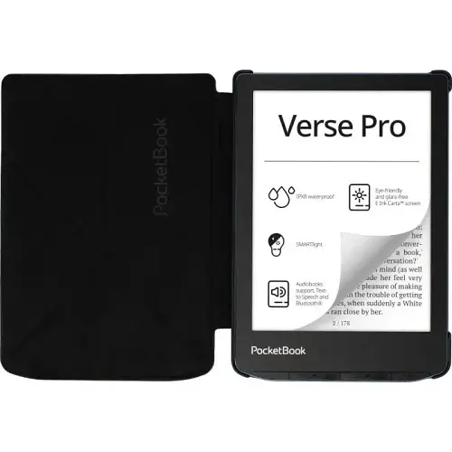 Обкладинка PocketBook Verse (PB629) / Verse Pro (PB634) "Origami", Black (H-SO-634-K-WW) - фото 4