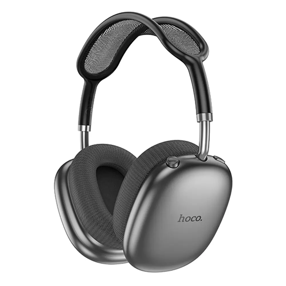 Бездротові навушники Hoco W55 Plus, накладні, ANC, BT5.4, AUX, 800mAh, 90h, deep space gray - фото 2