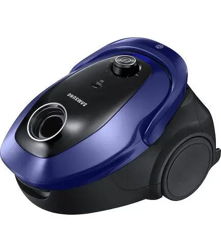 Пилосос Samsung VC07M25H0WB/UK, Blue, 750W, тип збирання суха, мішок, пилозбірник 2.5L, насадки підлога/килим, основна, щілинна - фото 3