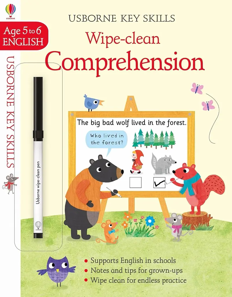Key Skills. Wipe-Clean Comprehension 5-6 - фото 2