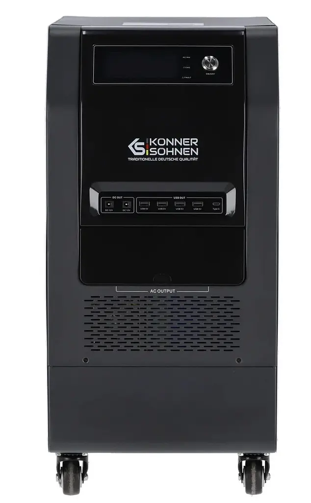 Портативна зарядна станція Konner&Sohnen KS 5200PS LiFePO4, 5120 Вт/ч 5200 Вт (KS5200PS-NEW) - фото 2