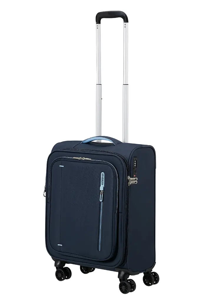 Валіза 55 См American Tourister CLOUDRIDER SKY NAVY 55x40x23(25) MJ4*41004 - фото 4