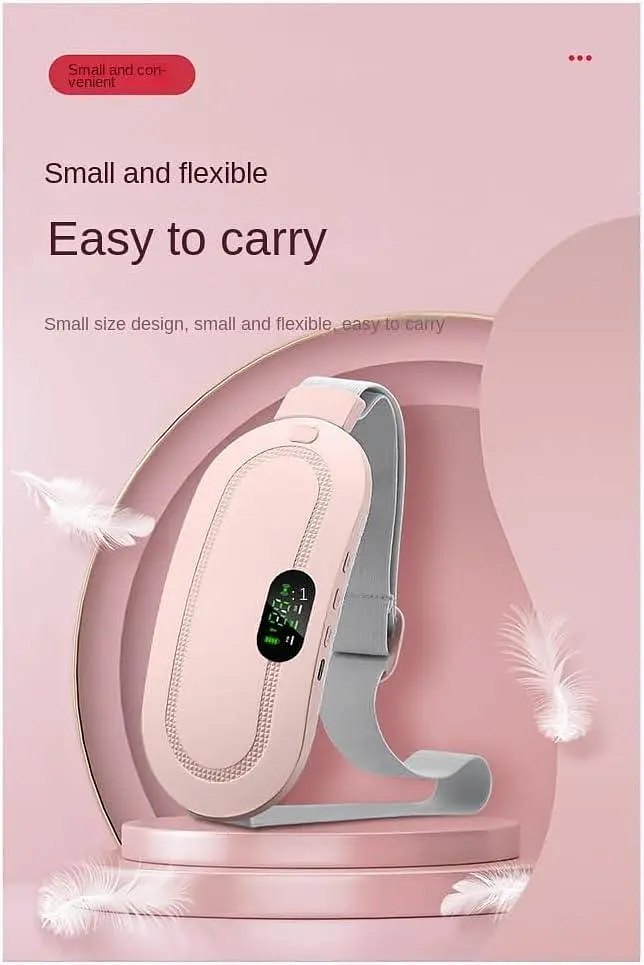 Менструальная грелка Misamo Массажер для живота Smart Warm Palace Belt Вибрационное массажное устройство для талии для судорог - фото 5