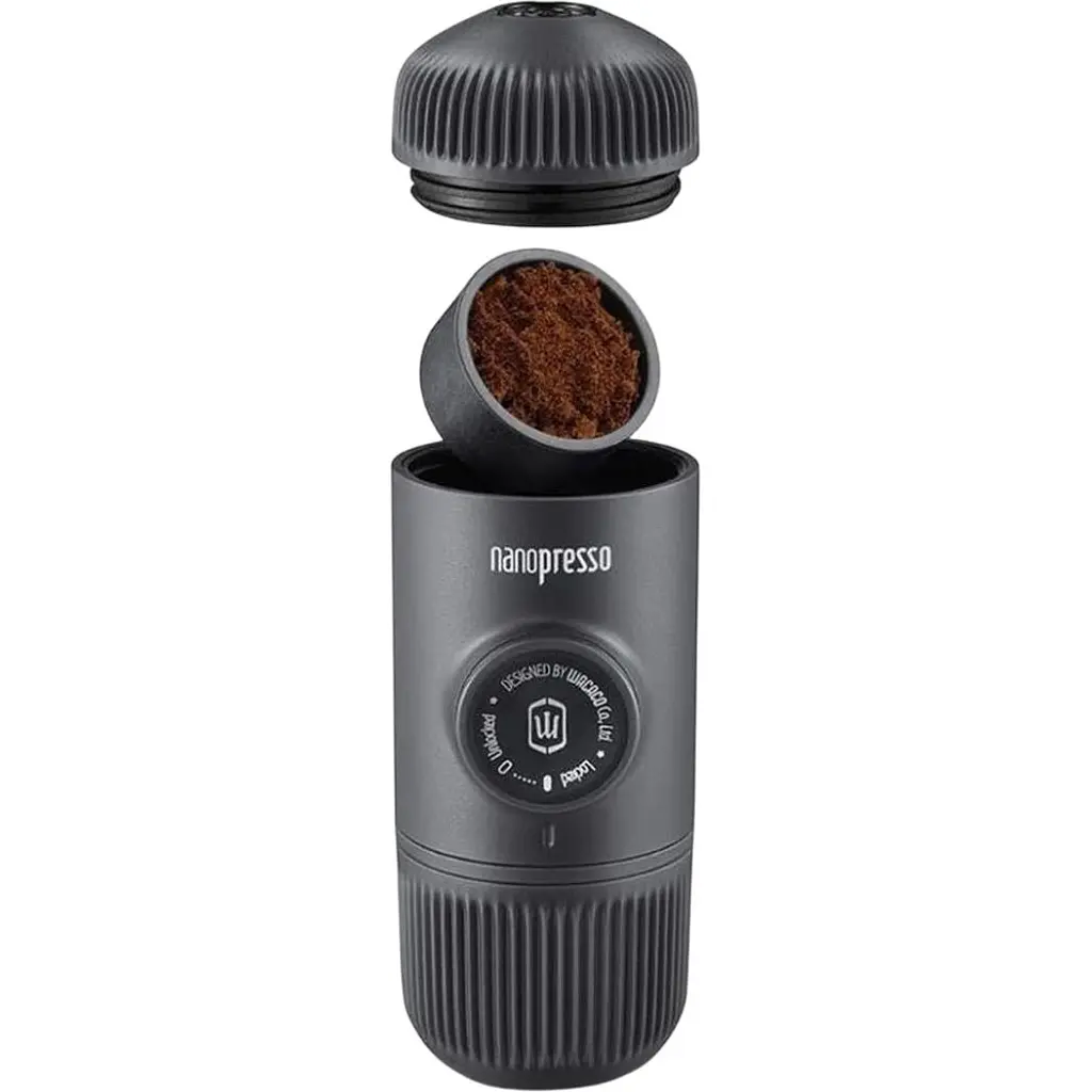 Портативна кавоварка Wacaco Nanopresso + NS Adapter Black (WNANONS) [168812] - фото 3