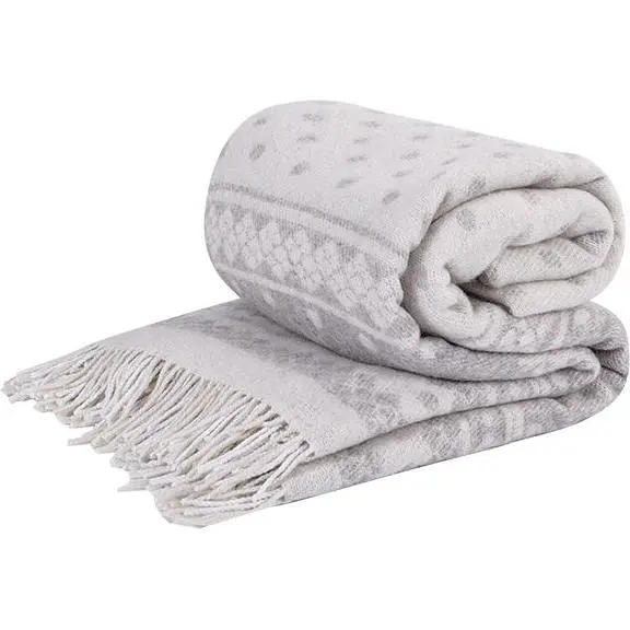 Плед Love You Олені меринос 140х200 см сірий (4078) - фото 2