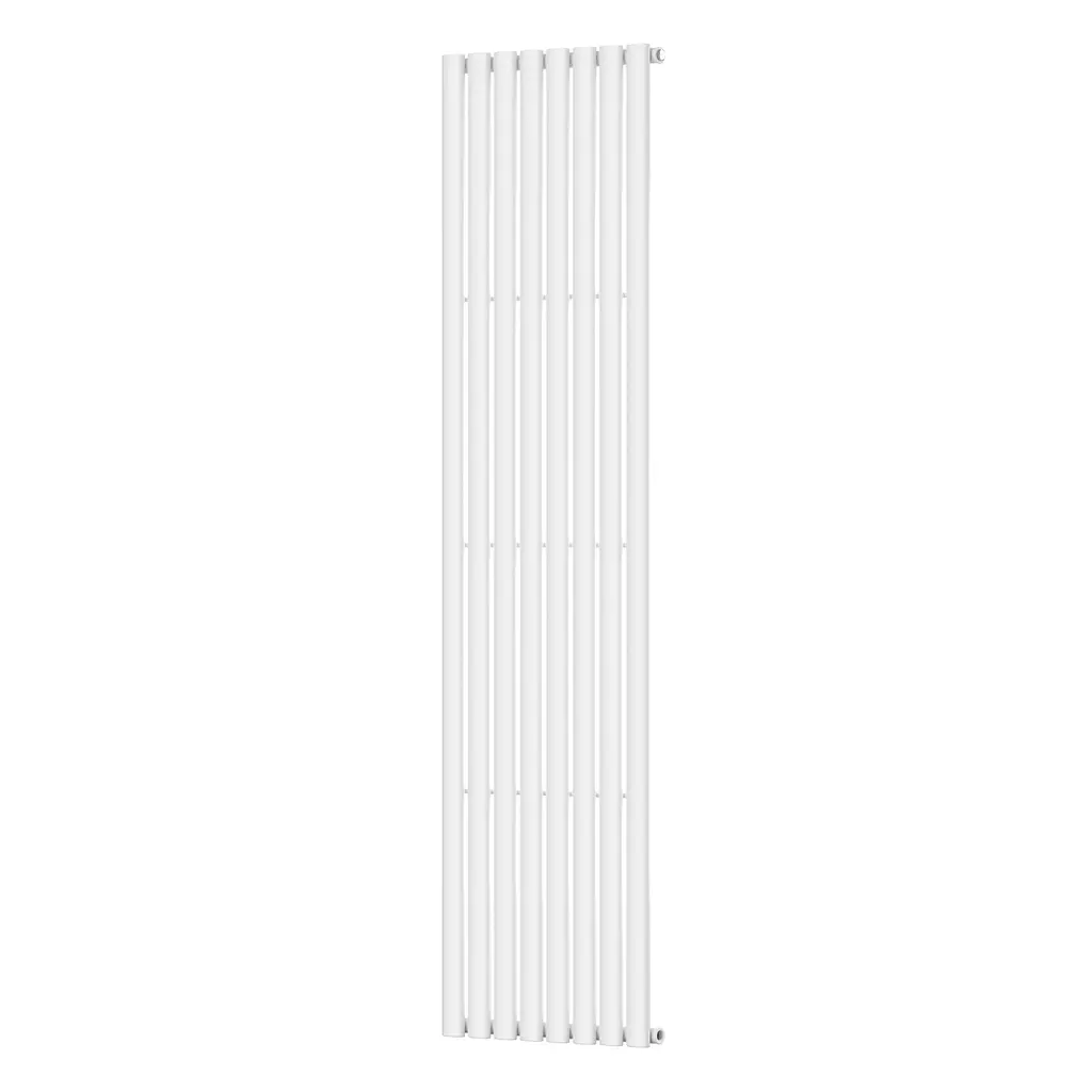 Вертикальний радіатор Navin Ellipse 480x1800-8, anticor, білий 10-012033-4880, Білий - фото 3