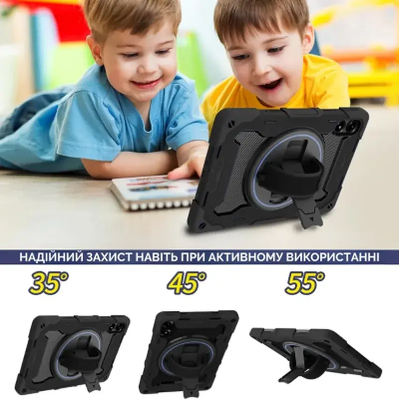 Чохол до планшета BeCover Horizontal Handle Xiaomi Redmi Pad 2 Pro 12.1" Black (715503) - фото 4