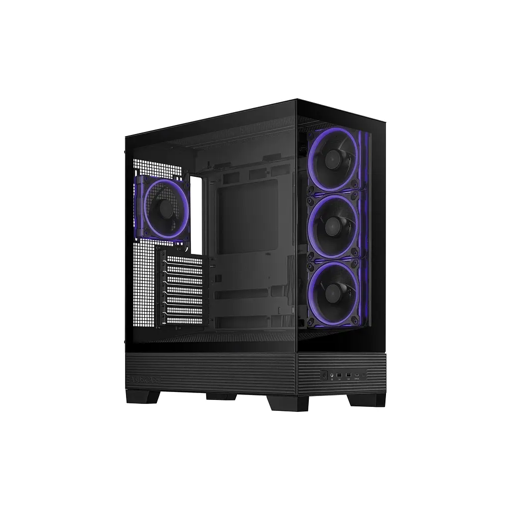 Корпус ASUS A31 Plus Black Tempered Glass (90DC00R0-B19000) - фото 3