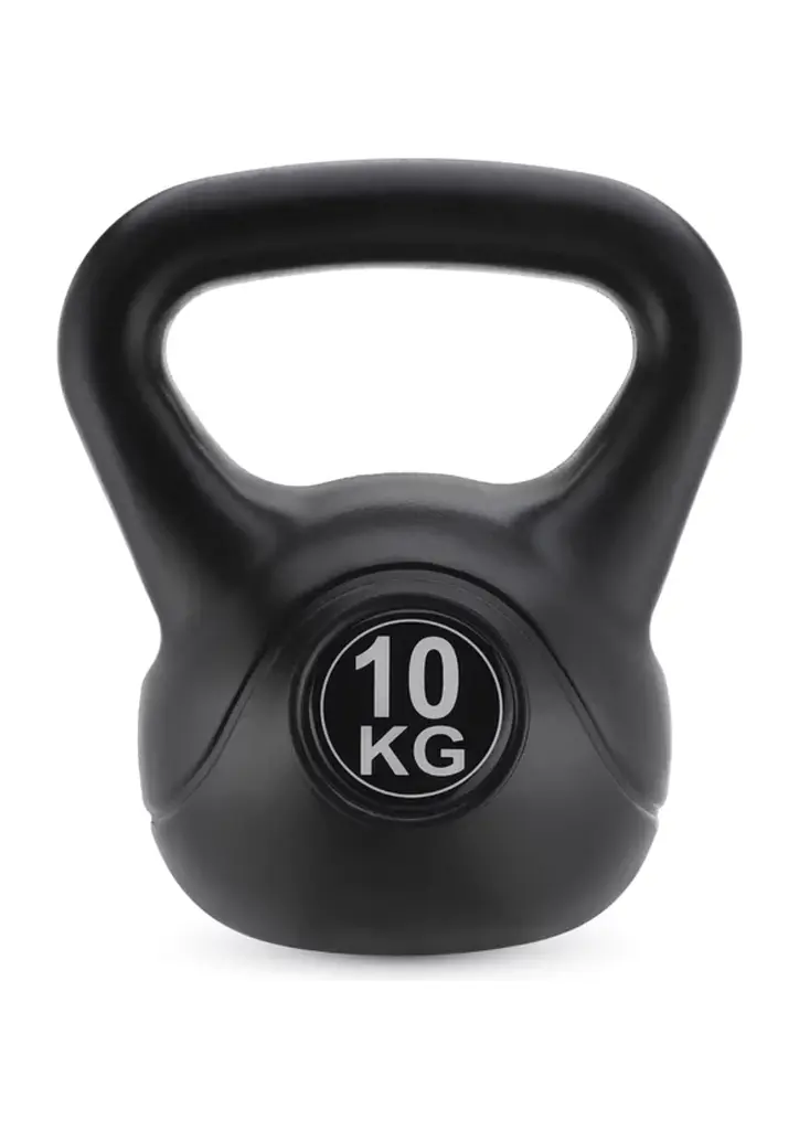 Гиря вінілова Gymtek 10кг чорний - фото 9