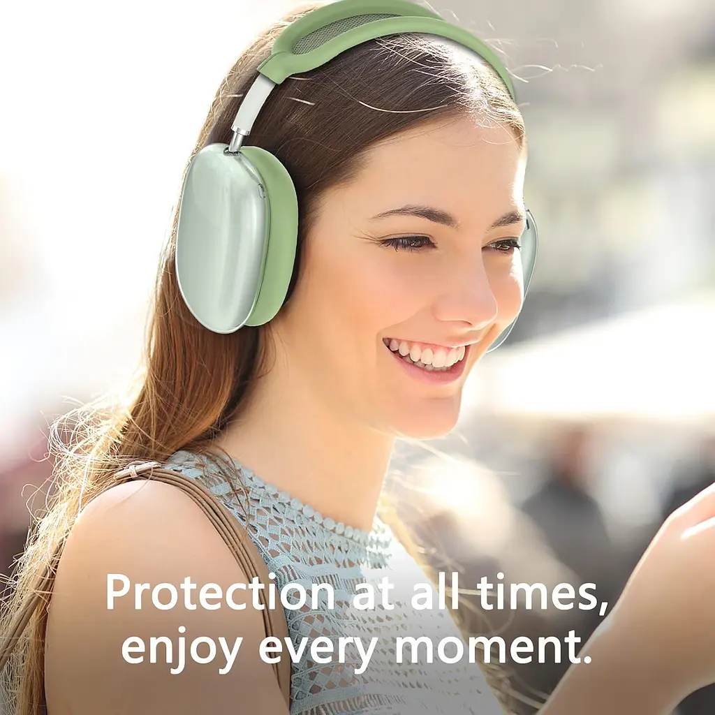 Чохол для Apple Airpods Max 2 / Airpods Max Ear Cups/Ear Pad/Headband Cover Green (ARS83290) - фото 6