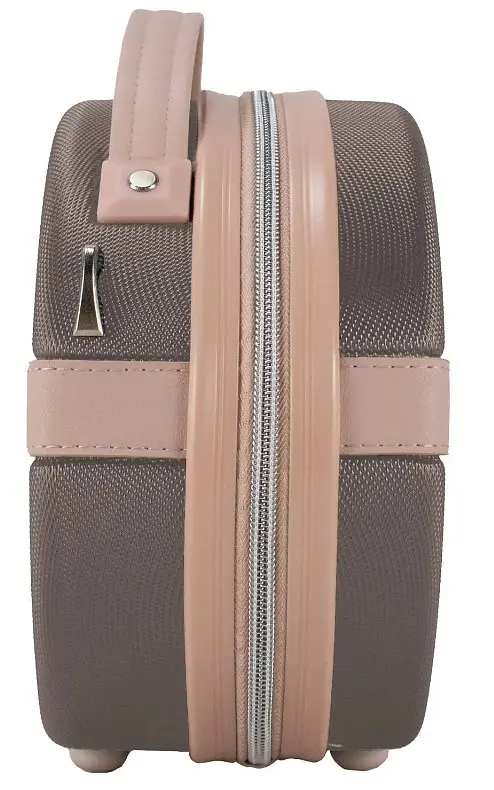 Бьюти-кейс Semi Line 5L Brown/Pink Cream (T5673-1) (DAS302677) - фото 5