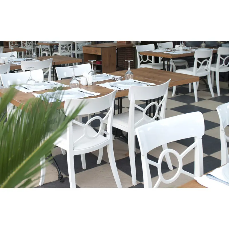 Стілець Papatya Opera-S чорний з сірим (389761) - фото 5