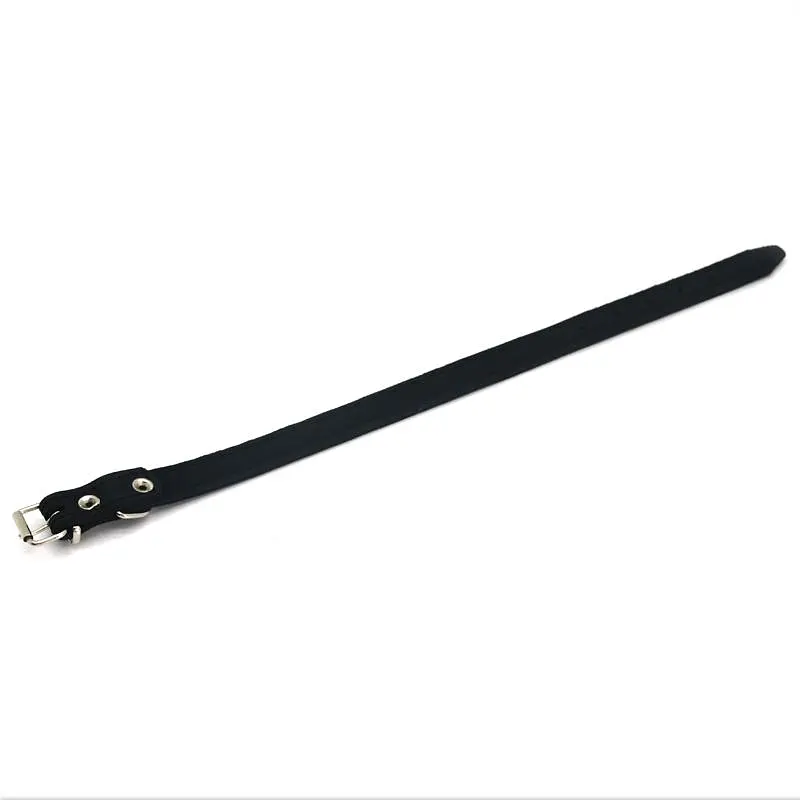 Ошейник для собак Zoo-hunt кожаный с неопреном О деликат черный 3,0/41-51 см - фото 2