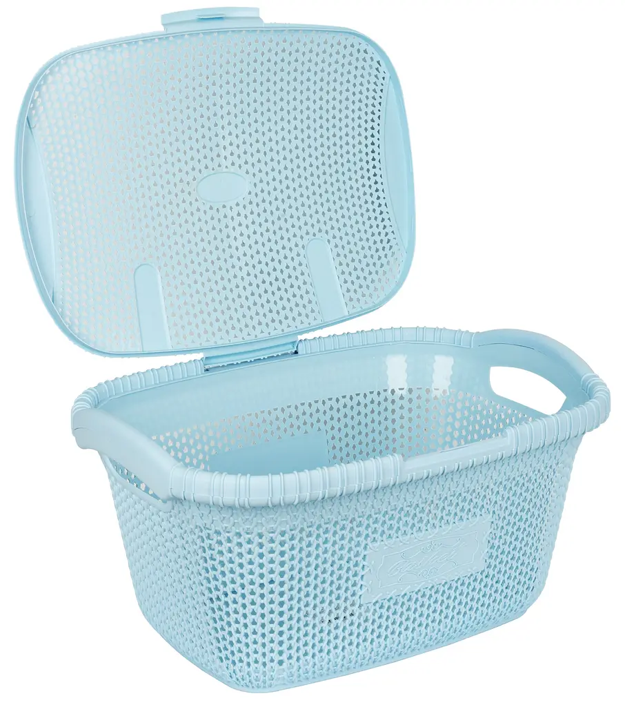 Корзина для білизни Violet House 1002 Віолетта Blue 28 л (6852878) - фото 2