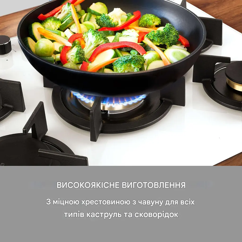 Варочная поверхность газовая Klarstein Goldflame 5 (10035615) - фото 7