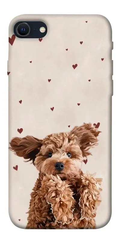 TPU чохол Demsky Сute doggy для Apple iPhone SE (2020)