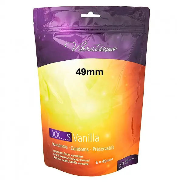 Презервативи Vibratissimo XX ... S Vanilla, 49 мм, 50 шт. (09/2026) - фото 2