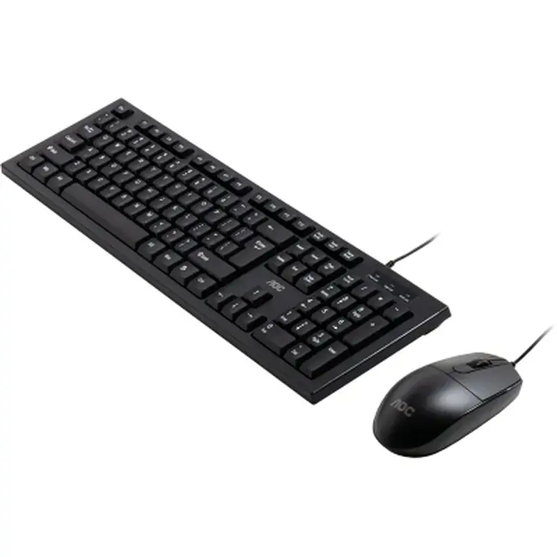 Комплект AOC KM160B USB UA Black (KM160B/97) - фото 2