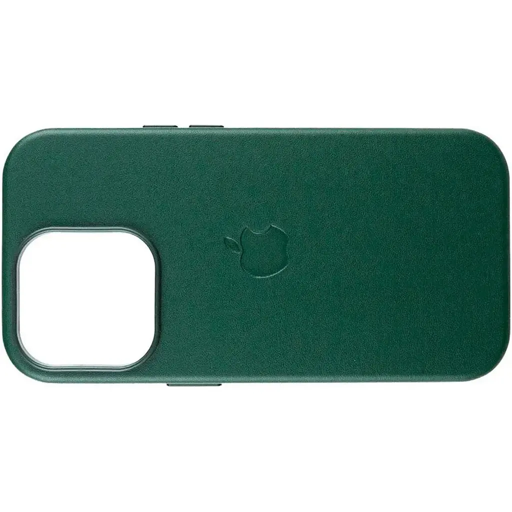 Чохол Leather Case with MagSafe для Apple iPhone 16 Pro Max Green AAA [119570] - фото 2