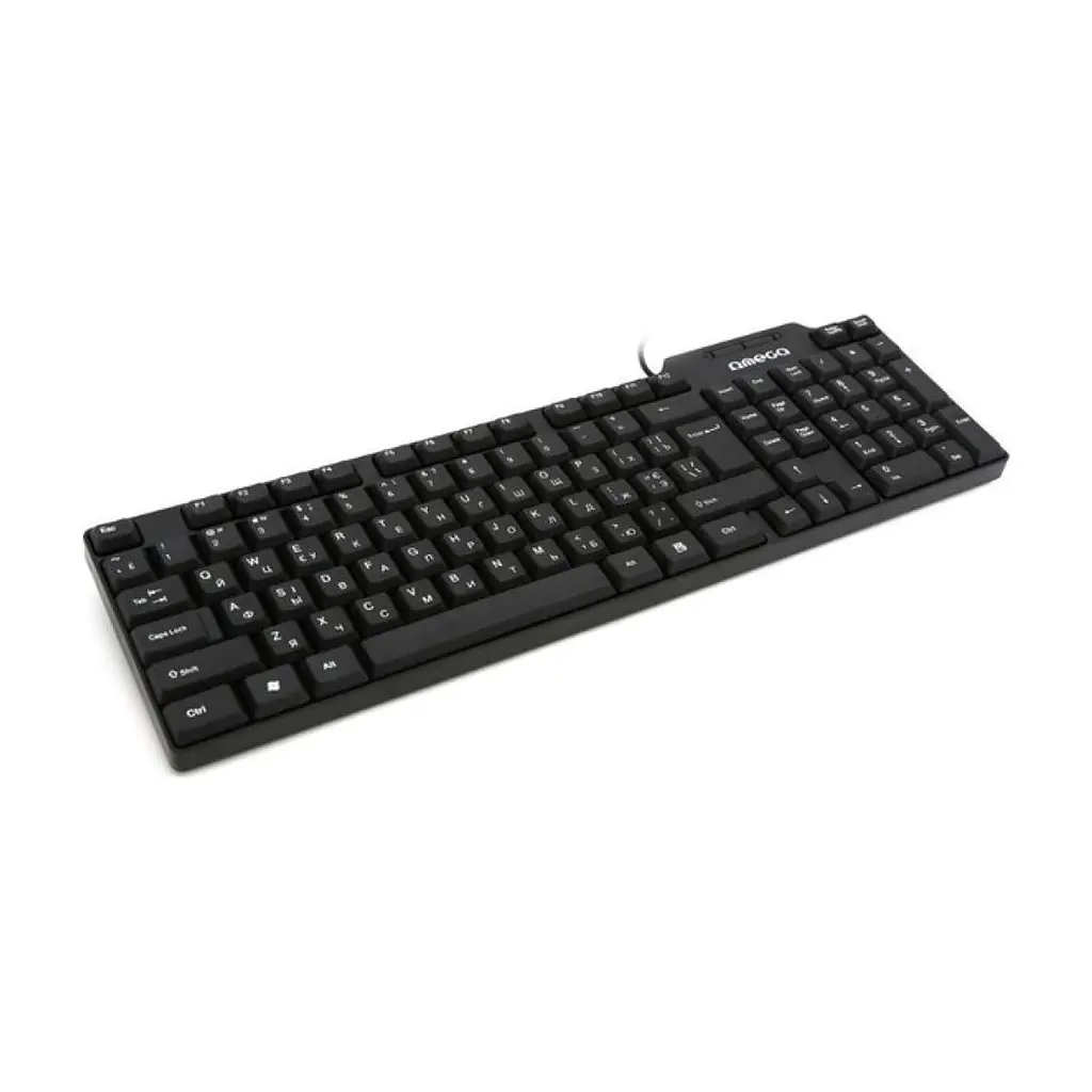 Клавіатура Omega OK-05 Cyrillic Version USB Black (OK05TRU) - фото 2