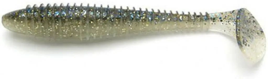 Силікон рибальський Keitech Swing Impact FAT 3.8" (6 шт/упак) ц:418 bluegill flash (1551.00.84)