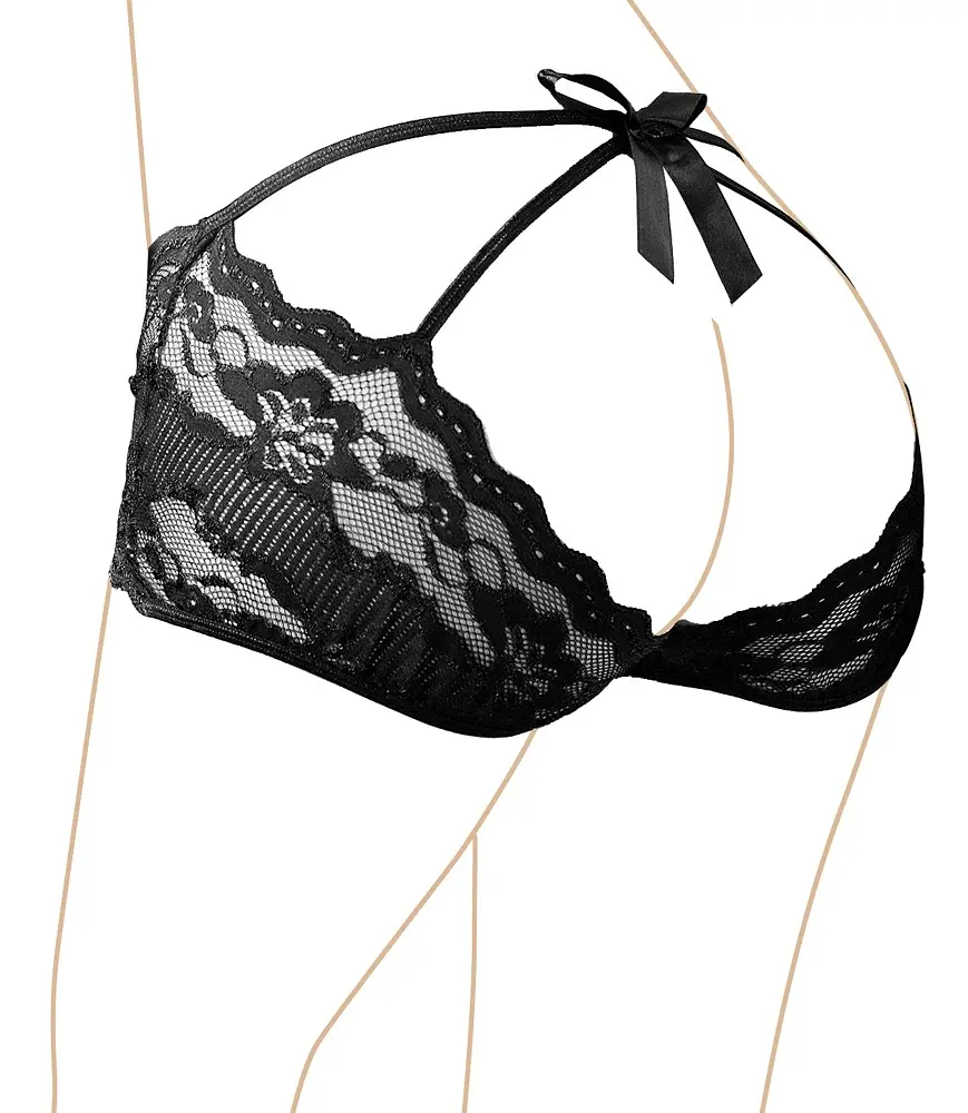 Трусики Cottelli Collection Panties M чорний - фото 4