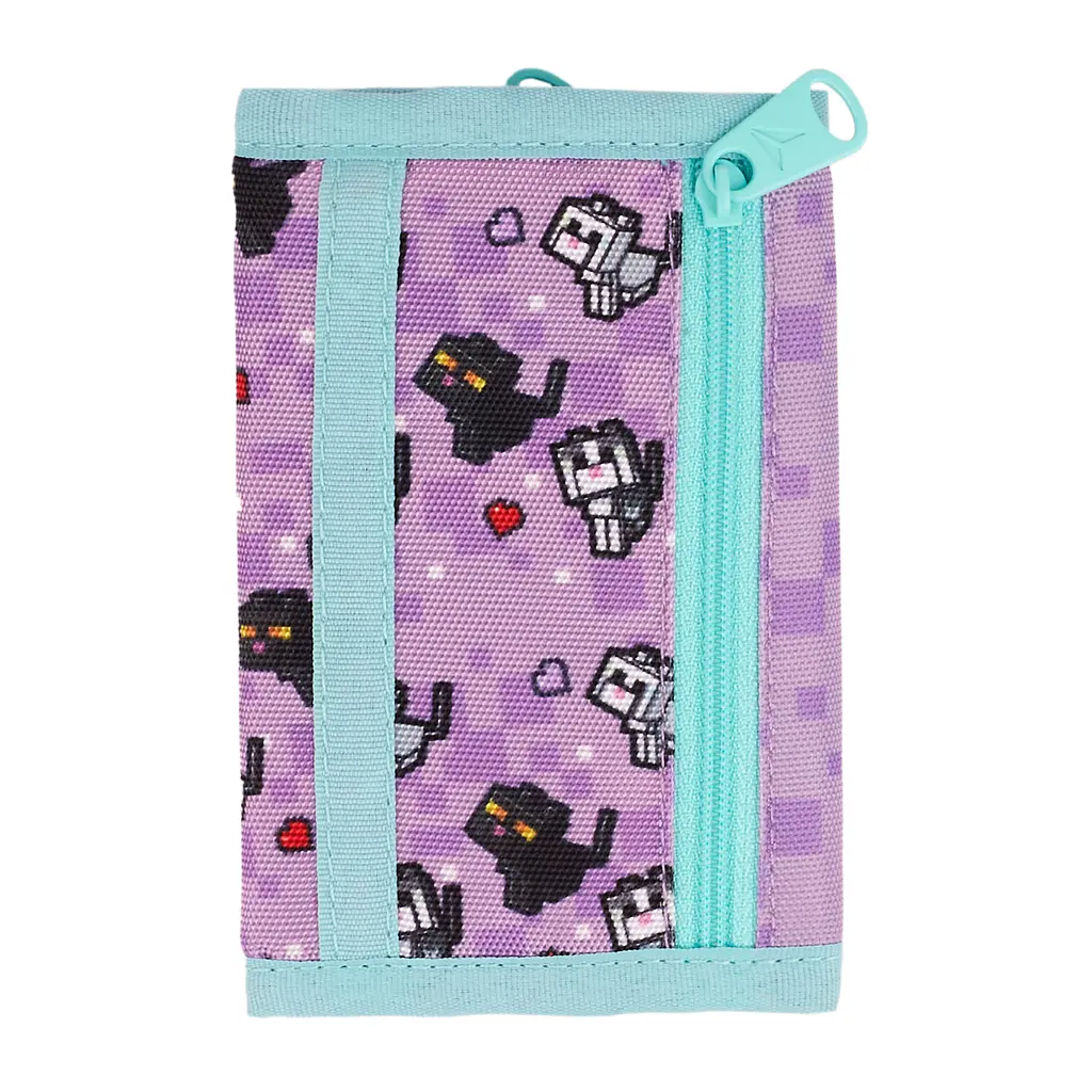 Гаманець YES W-1 Minecraft Pinky 12,7х8,5х1 см Різнокольоровий (533705) - фото 3