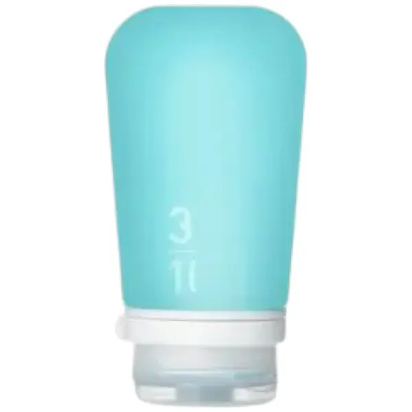 Пляшечка Humangear силіконова GoToob+ Small Aqua (1054-022.0007)