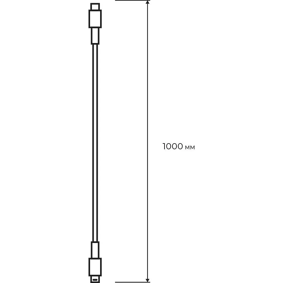 Кабель Type-C to Lightning Euroelectric 100 см 30W 3A білий (100) - фото 3
