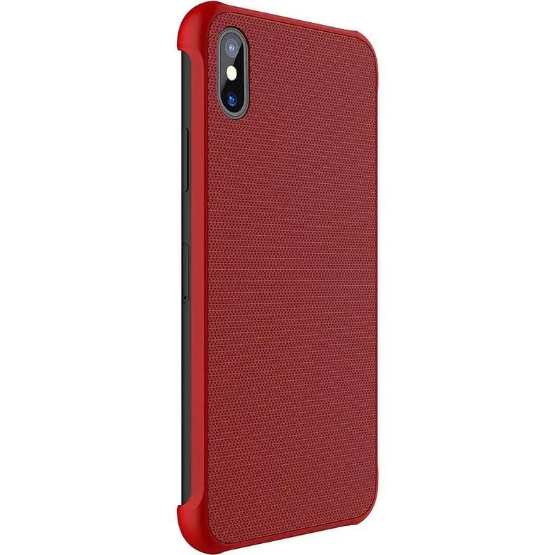 Чохол-накладка Nillkin Tempered Magnet Case Apple iPhone X Red - фото 2