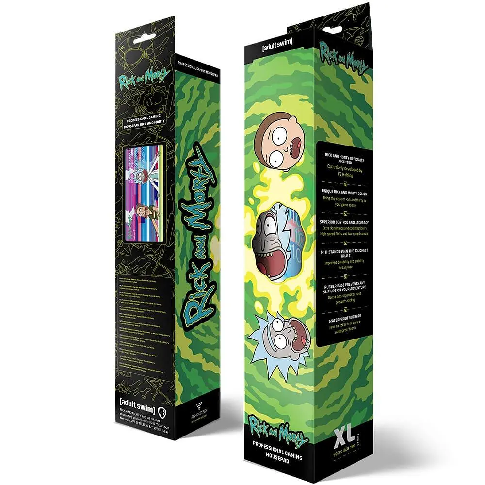 Ігрова поверхня Rick and Morty Glitched (Рік і Морті) XL (FWBMPRIMOR24003XL) - фото 5