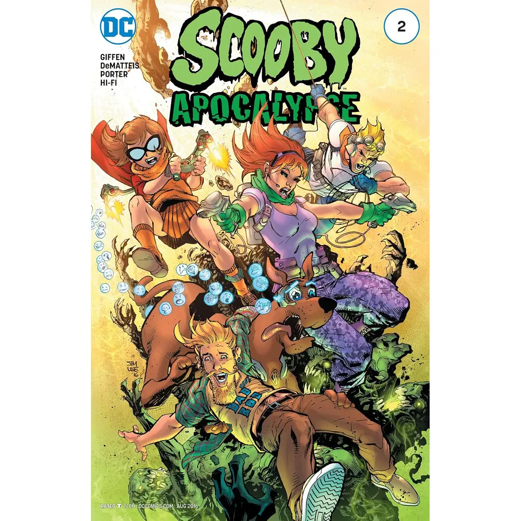 Scooby Apocalypse #2C (2016) - Кіт Гіффен