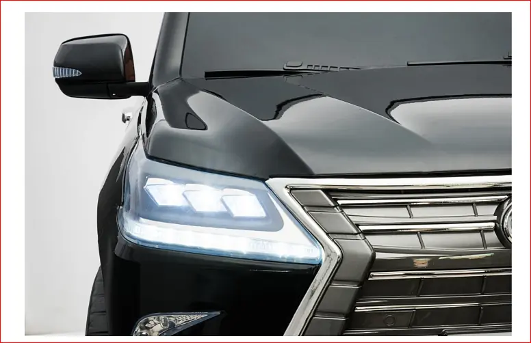 Електромобіль Ramiz Lexus LX570 пофарбований 2x12 на пульті управління, синій (PA.DK-LX570.EXL.NIE) - фото 11