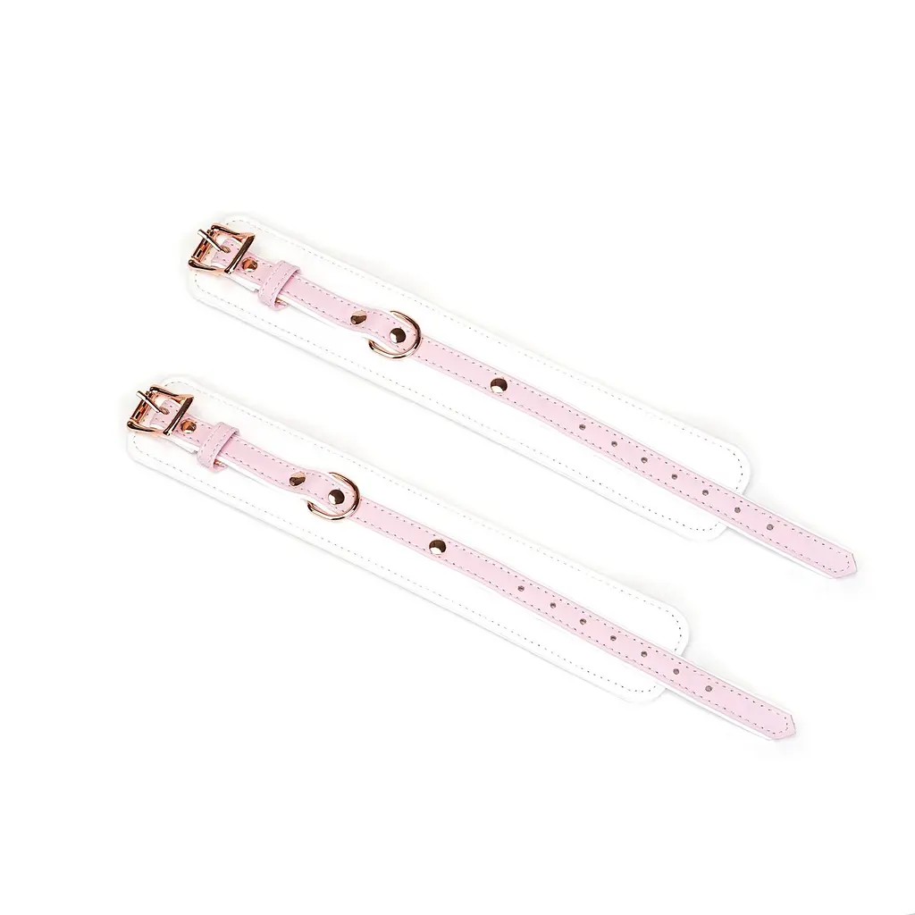 Поножі Liebe Seele White Pink Fairy Leather Ankle Cuffs SX2828 104174 - фото 2