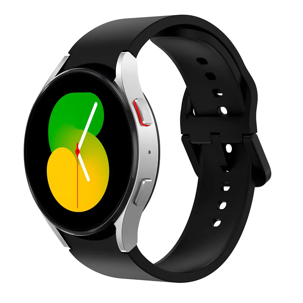 Браслет Color Angle Samsung Galaxy Watch 6 Classic 43mm 6 Classic 47mm - чорний ширина кріплення 20мм силікон Watchbands (W29-8WB29173211) - фото 2