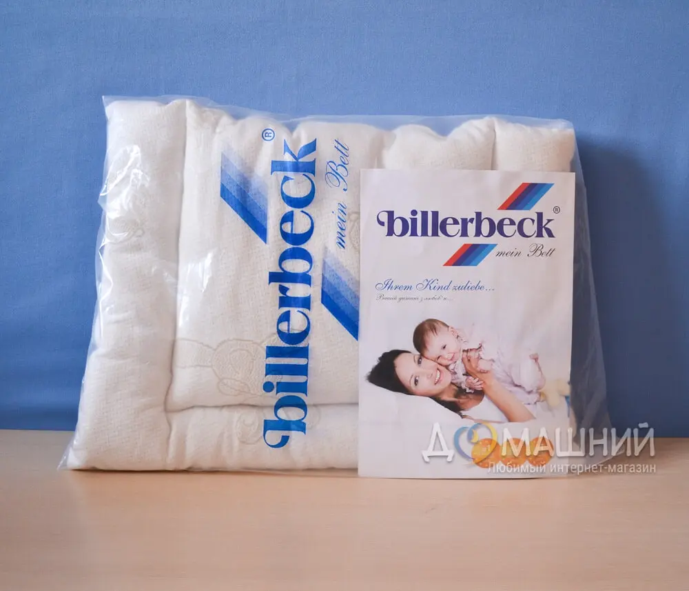 Подушка вовняна дитяча з наволочкою Billerbeck Малятко 40х50 - фото 5