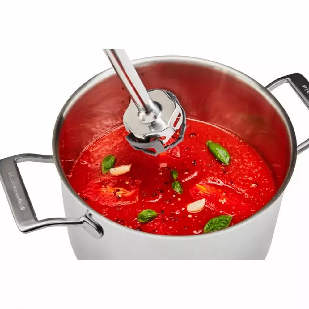 Блендер KitchenAid Classic 5KHBV53EWH занурювальний білий - фото 5