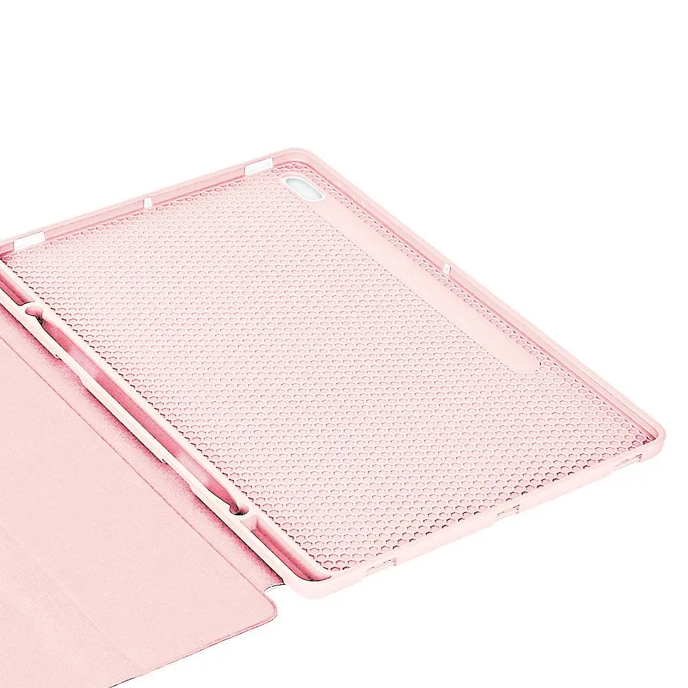Чохол SlimTPU S-Pen holder Samsung Galaxy Tab S10 FE 10.9/S9/S9 FE 11" Світло-рожевий - фото 3