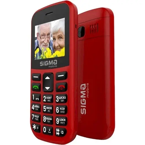 Мобільний телефон mobile Comfort 50 Easy Type-C, Red Sigma teh0020346 - фото 3