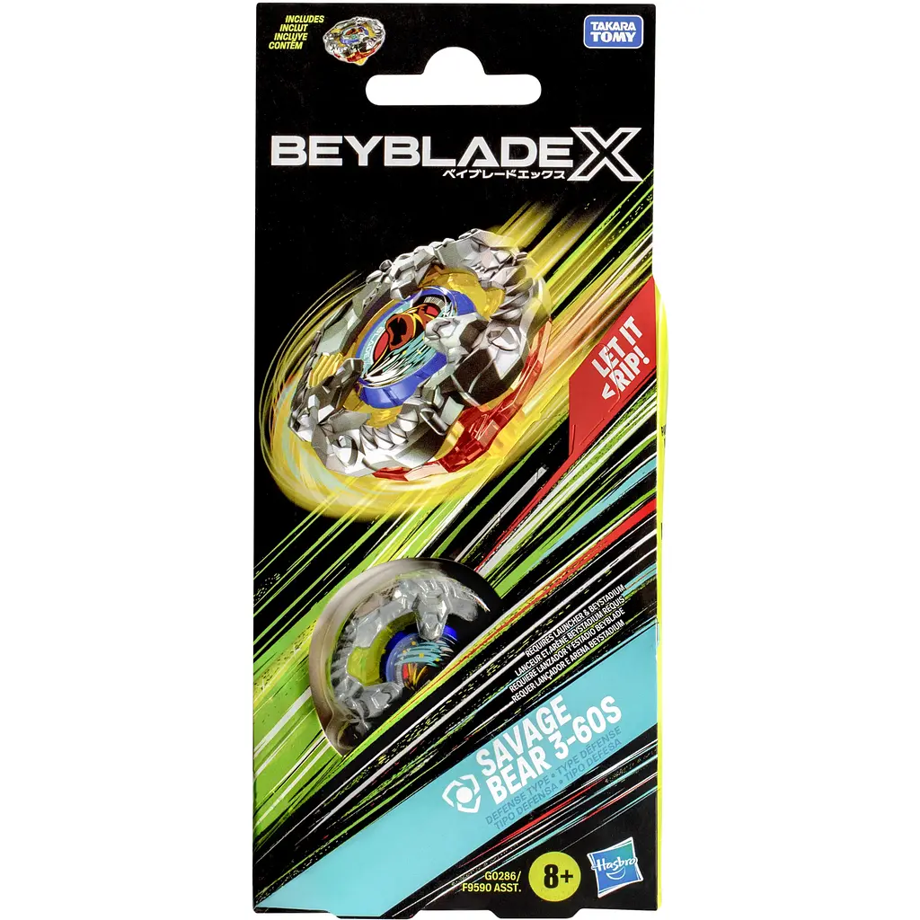 Игрушка-волчок Hasbro Beyblade X Savage Bear (F9590_G0286) - фото 3