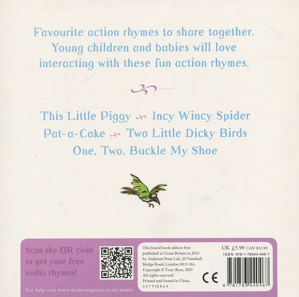 My Favourite Nursery Rhymes Board Book: Action Rhymes - фото 2