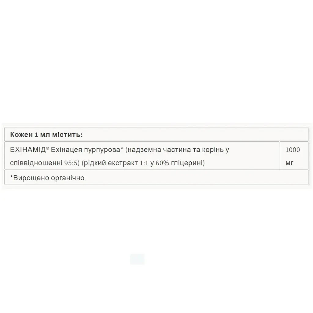 Ехінацея Natural Factors BigFriends Echinacea Alcohol-Free Fresh Herb Tincture for Kids 50 мл - фото 2