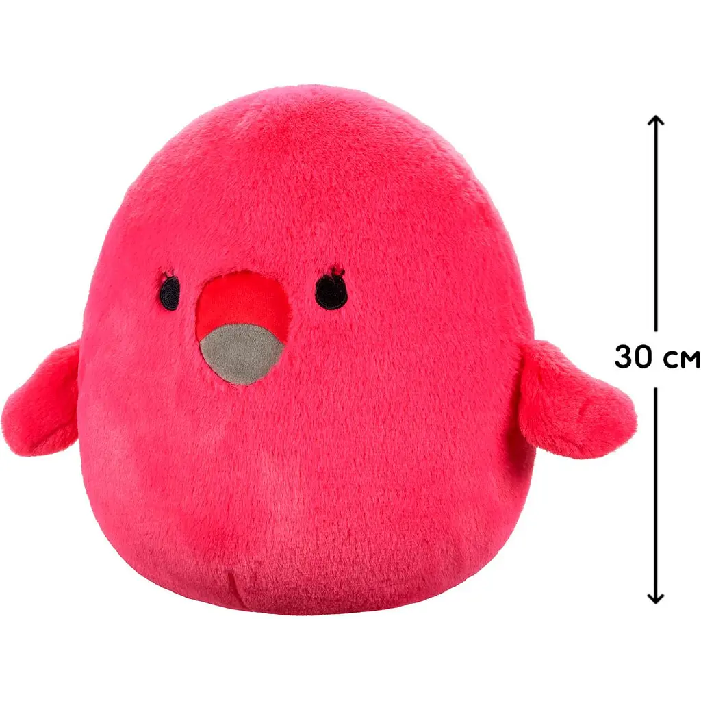 Мягкая игрушка Squishmallows Фламинго Куки 30 см розовая (SQCR06763) - фото 6