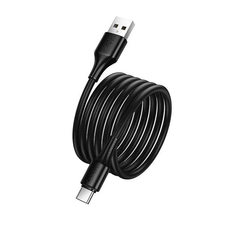 Кабель Hoco Type-C Beneficio charging data cable X120 1 м 3A - фото 2