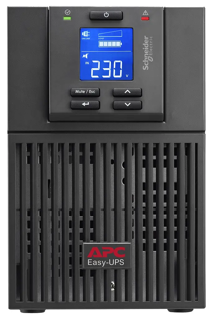APC Джерело безперебійного живлення Easy UPS SRV 1000VA/900W, LCD, USB, RS232, 3xC13 - фото 2