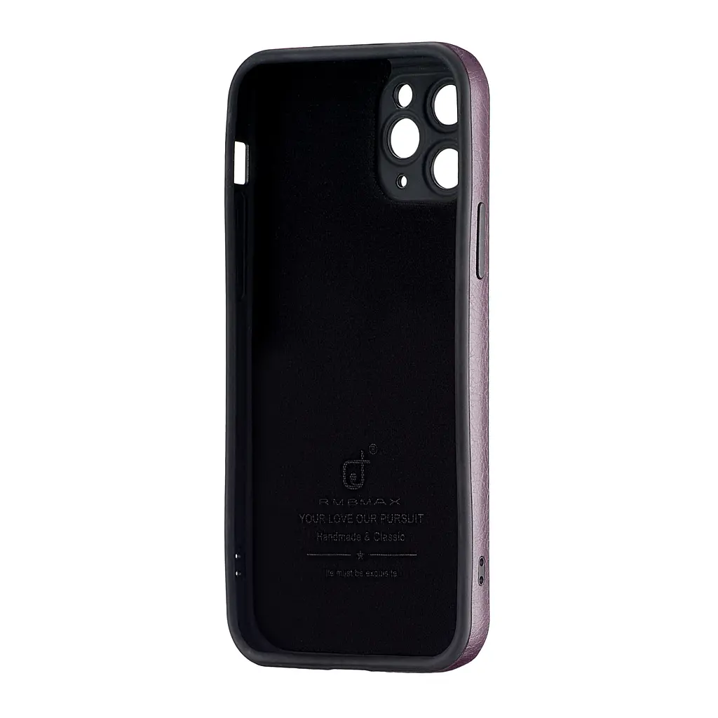 Чохол Jinduka Leather Protected Camera iPhone 11 Pro Purple - фото 3